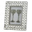 Sparkling Crystal Bead Photo Frame Rectangle Photo Display Decor Ornament 3
