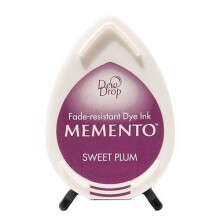 Sweet Plum Memento Dew Drop Rubber Stamp Ink Tsukineko Pads