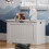 Living And Home White Kids Toy Storage Box Organizer 2