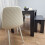 Dining Table Set 4 Grey Dining Table and 4 Diamond Padded Stitched Cream Chairs with 1 Bench 9