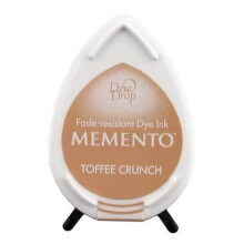Toffee Crunch Memento Dew Drop Rubber Stamp Ink Tsukineko Pads