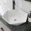 Affine Countertop Basin Gloss White - 480 x 420mm 2