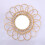 Hand Woven Rattan Dressing Mirror Innovative Art Decoration Makeup Mirrors Props 5