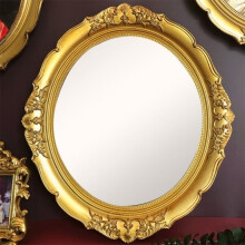 Vintage Mirror Makeup Mirror Bathroom Wall Hanging Mirror For Woman Lady Decorative Mirror Home Decor