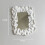 Rectangular Mirror Decorative Mirror Tabletop Ornament Photo Prop Ins Style Light Clay DIY Mirror 1