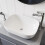 Affine Rectangular Countertop Basin Gloss White - 460 x 325mm 2