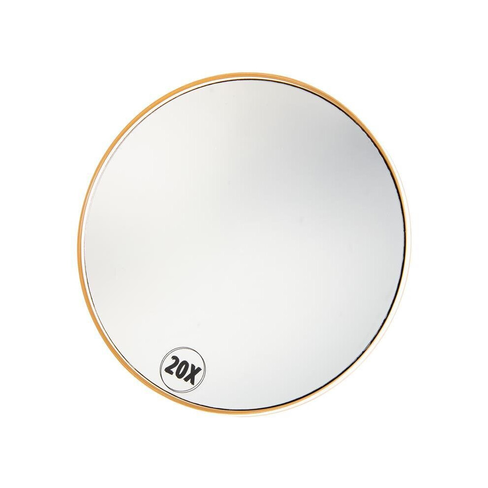 Mirror Magnifying Suction With Makeup Cup Bathroom Cosmetic Round Cups 20X Mirrors Magnification Travel Cosmetics Make Up-image-OPC-PCFVSFZ-NEW