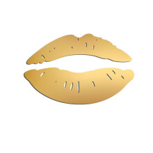 Lips 3D acrylic mirror wall Frameless 3D Mirror Surface Wall Creative Mute Wall Stickers for Home Living Room Office Decoration