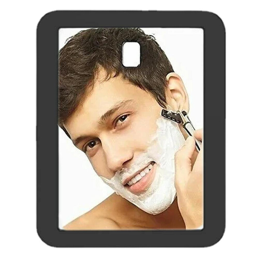 Black Magnetic Locker Mirror Rectangular Magnetic Mirror For School Locker Smooth Magnetic Makeup Mirror Locker Accessories Kit For