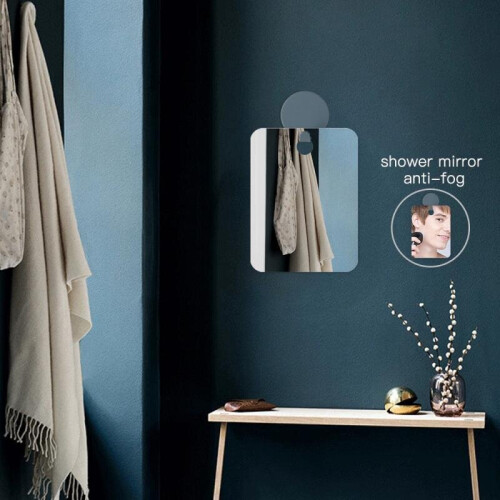 Rectangular Acrylic Stereo Reflective Mirror Bedroom Bathroom Decorative Mirror 1