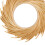 Sun Shape Decorative Mirror Rattan Innovative Art Decoration Round Makeup Mirror 4