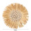 Rattan Hanging Mirror Straw Moroccan Wood Art Multi-function Acrylic Hanging Decorative 6