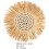Rattan Hanging Mirror Straw Moroccan Wood Art Multi-function Acrylic Hanging Decorative 7
