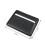 Black Card holder wallet with bill compartment-Thin Minimalist 4
