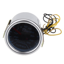 2 Inch 52mm 12V Universal Car Vehicles Turbo Boost Pressure Gauge Meter