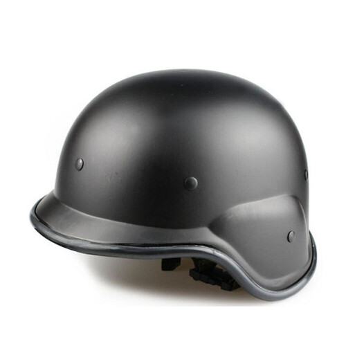 WoSporT Tactical Adjustable Protective ABS Half Helmet Military Combat CS