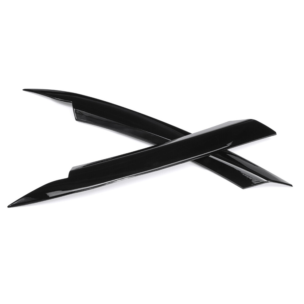 Car Head Head Lamp Eyelid Eyebrow Stickers Cover Trim For Volkswagen Vw Passat B7 2010-2014 Light 6900059467851