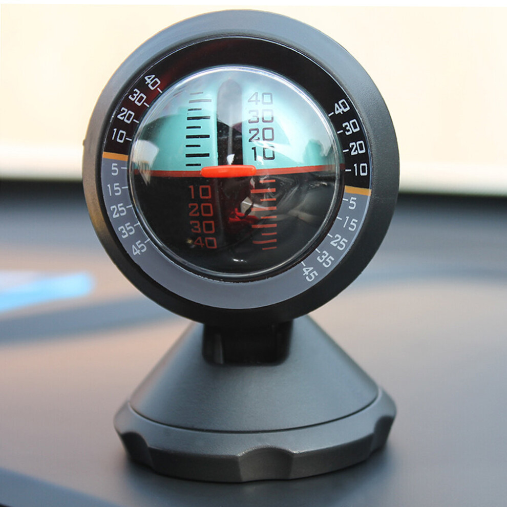 Car Outdoor Inclinometer Angle Slope Meter Balancer Measure Multifunction Electronic Car Compass 000483172539