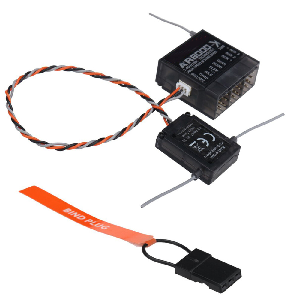 Ar8000 2.4Ghz Dsmx 8 Channel Receiver Support For Spektrum Transmitter Dx7s Dx8 Dx9 3796736885284