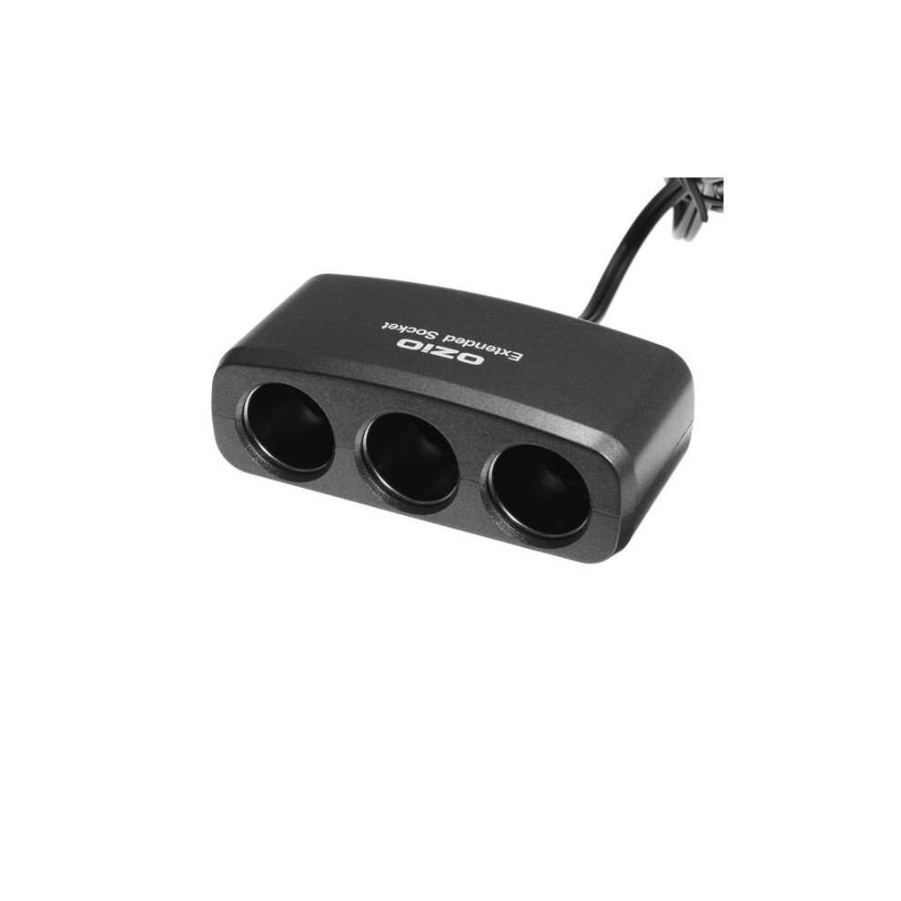 Ef31 Car Cigarette Lighter 3 Socket Splitter With Usb Interfaced Charger Adapter For Iphone Ipad 608374083881