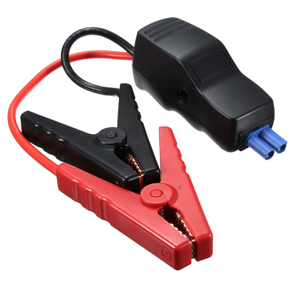 Intelligent Car Jump Starter Clip Battery Clamp Wire For Connection Emergency Start Power Red/Black 192090787852