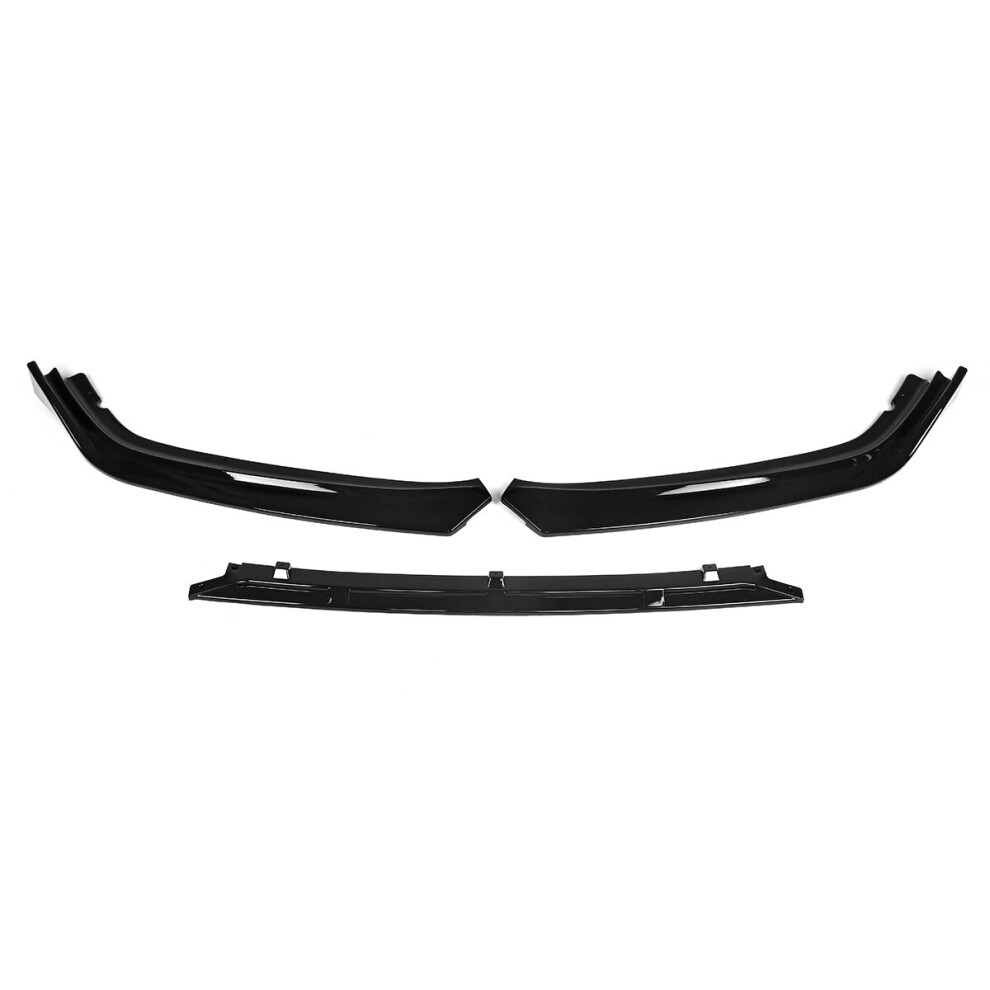 Front Bumper Lip Spoiler Splitters Trim 3Pcs For Honda Accord 10Th Sport 2018-2020 6906139100816