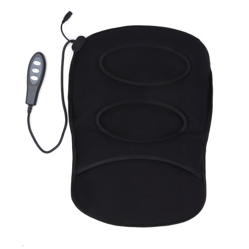 Protable Car Massage Cushion Ultra Thin Heating Function 3 Modes Car Home Office 1