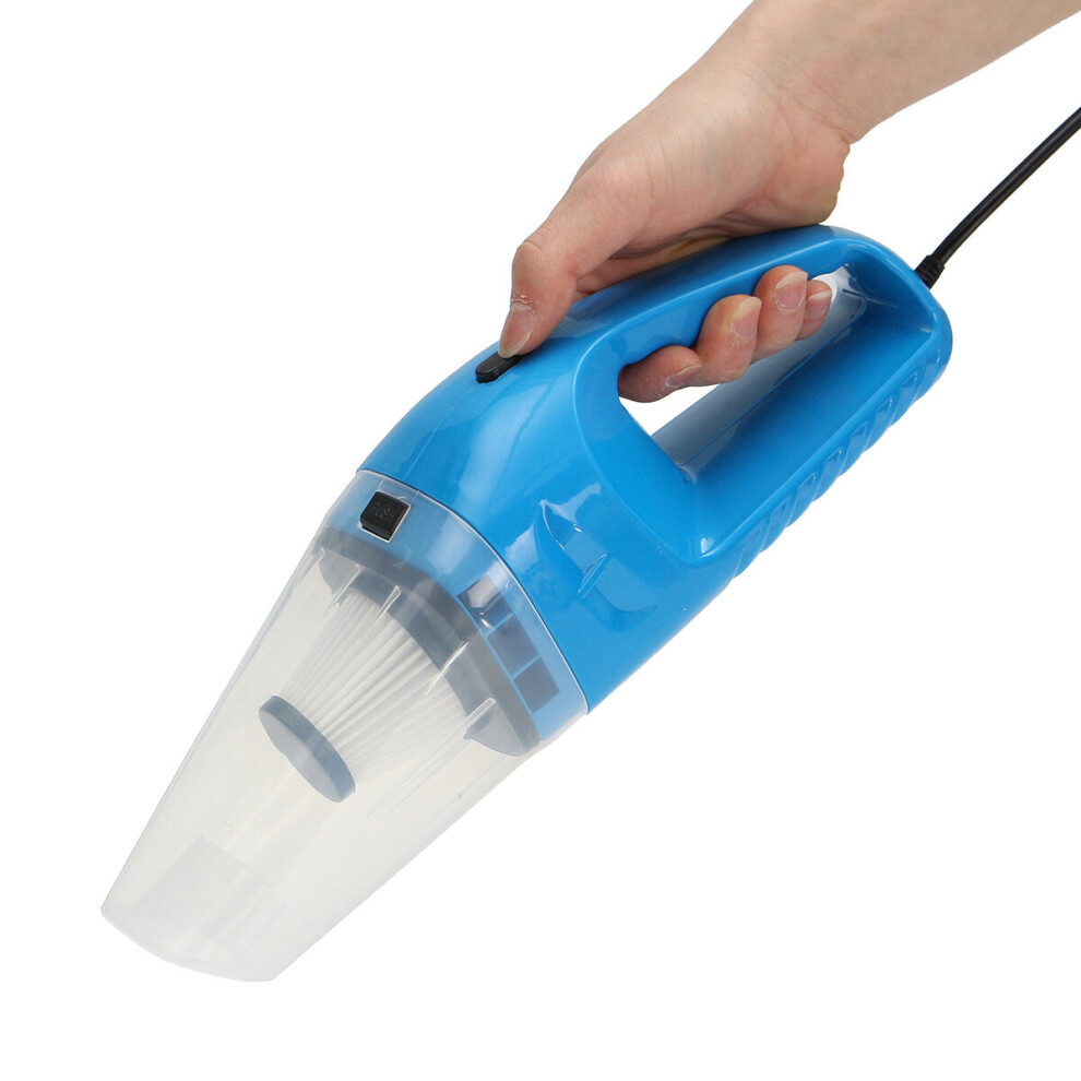 Portable Handheld Cyclonic 12V Car Vacuum Cleaner Wet/Dry Duster Dirt Collector 734009264117