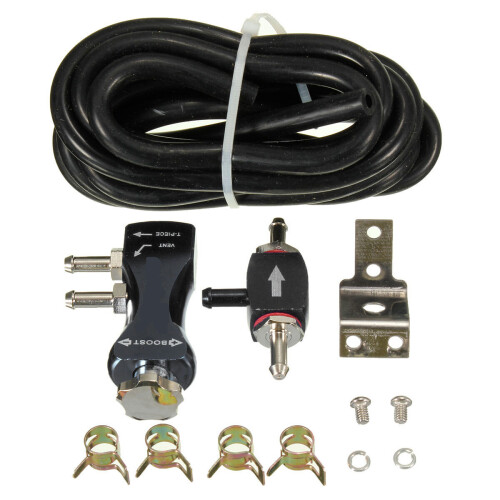 Adjustable Bilateral Turbo Valve Manual Vehicle Car Boost Controller Booster Kit 1