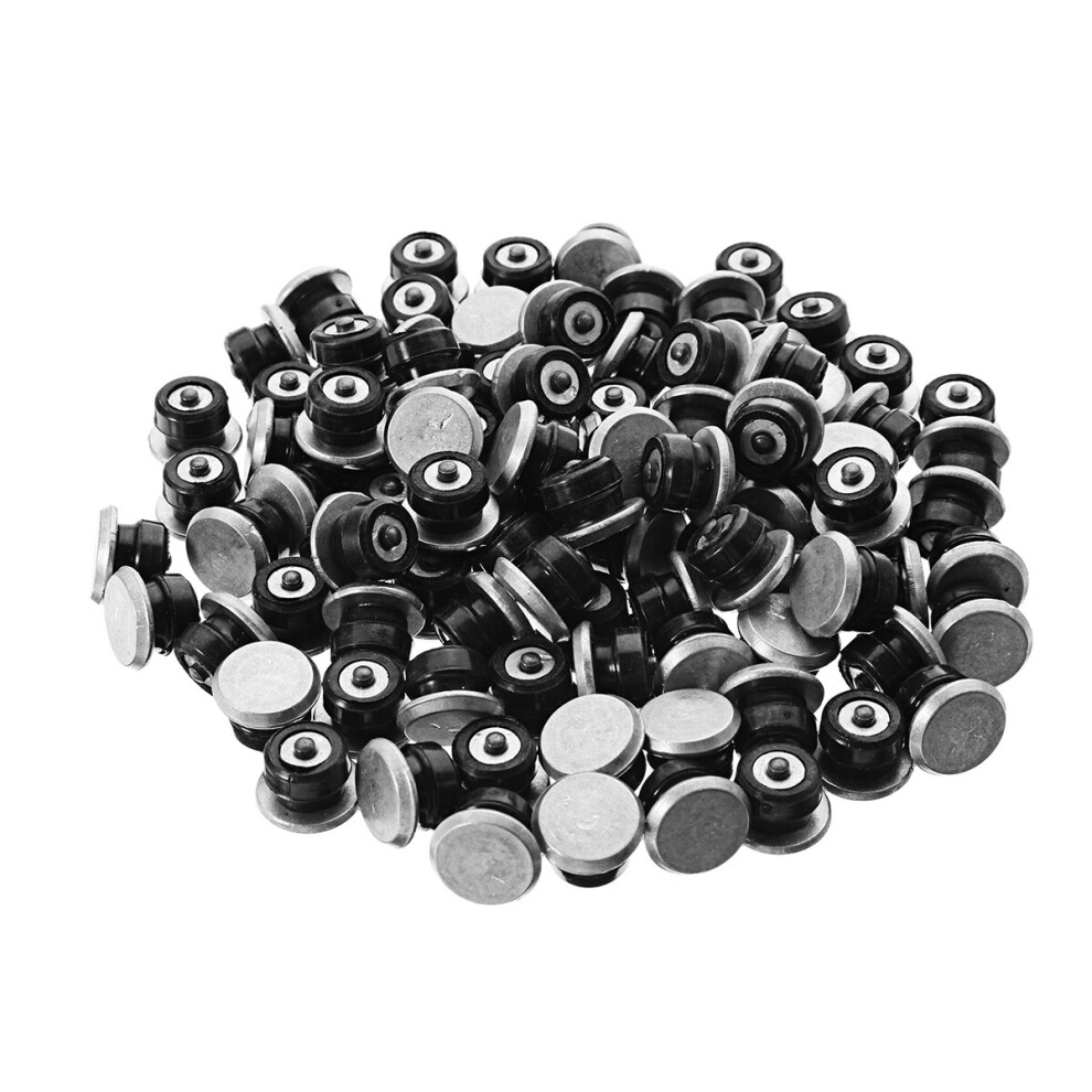 100Pcs Car Tires Studs Spikes Wheel 12X9mm Snow Chains 747068708263