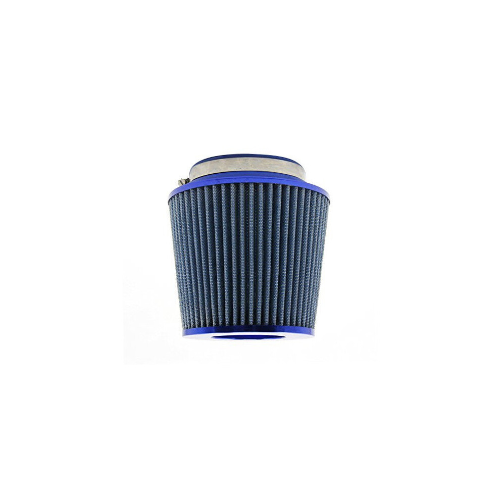 Tirol T10176 Car Modification Improve Air Intake Filter High Airflow 3 Rubber Circle Mushroom Shape Blue 6908208050503