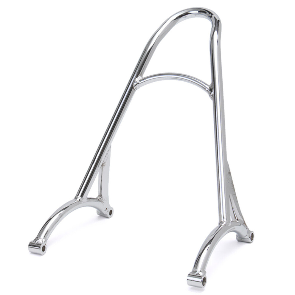 Motorcycle Bar Backrest For Harley Sportster Xl883 Xl1200 Silver 710185421056