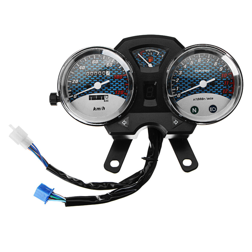 Motorcycle Speedometer Odometer Tachometer Gauges Cluster Instrument Assembly 711331972699
