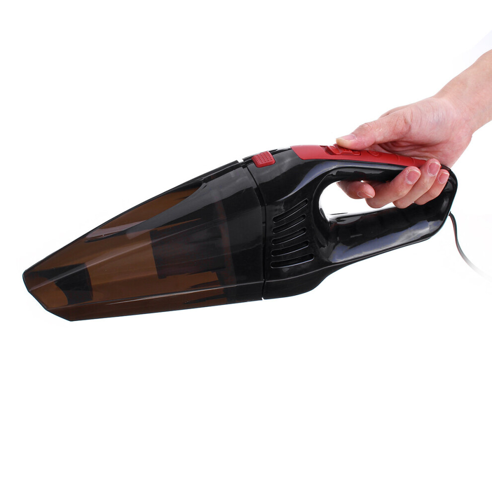 120W 4000Kpa High Power Wet Dry Dual Portable Car Vaccum Cleaner Black 732758548717