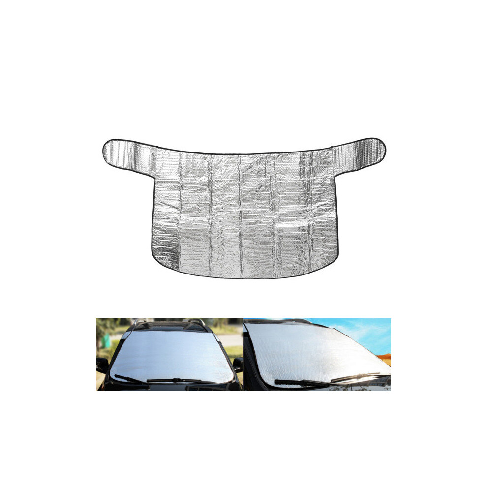 Uv Protect Car Front Window Cover Wind Shield Windscreedn Visor Sunshade Universal 9403950999775