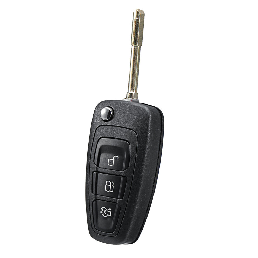 3 Button Flip Folding Remote Key 433Mhz 4D63 Chip For Ford Focus Mondeo C S Max 191466421062
