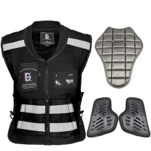 Ghost Racing Motorcycle Riding Vest Rally Suit Safety Protection Reflective Jacket For Harley