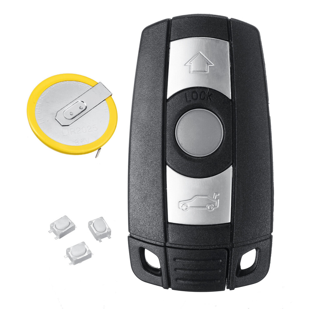 3 Buttons Remote Key Fob With Lir2025 Battery For Bmw 323 325 328 335I E90 E92 E93 3796737036005