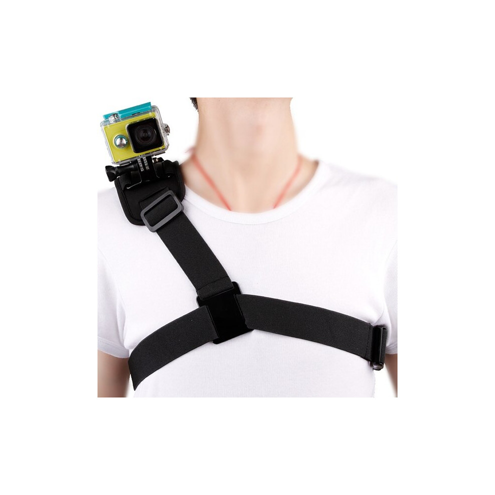 Chest Shoulder Belt Inclined Shoulder Straps For Gopro Xiao Yi Sjcam Sj4000 Sj5000 Sj6000 731943193541