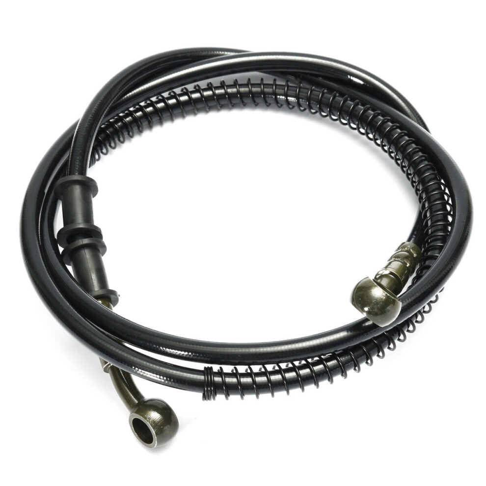 50Cm - 190Cm Motorcycle Braided Brake Clutch Oil Hose Line Pipe 10Mm Black 191466516652