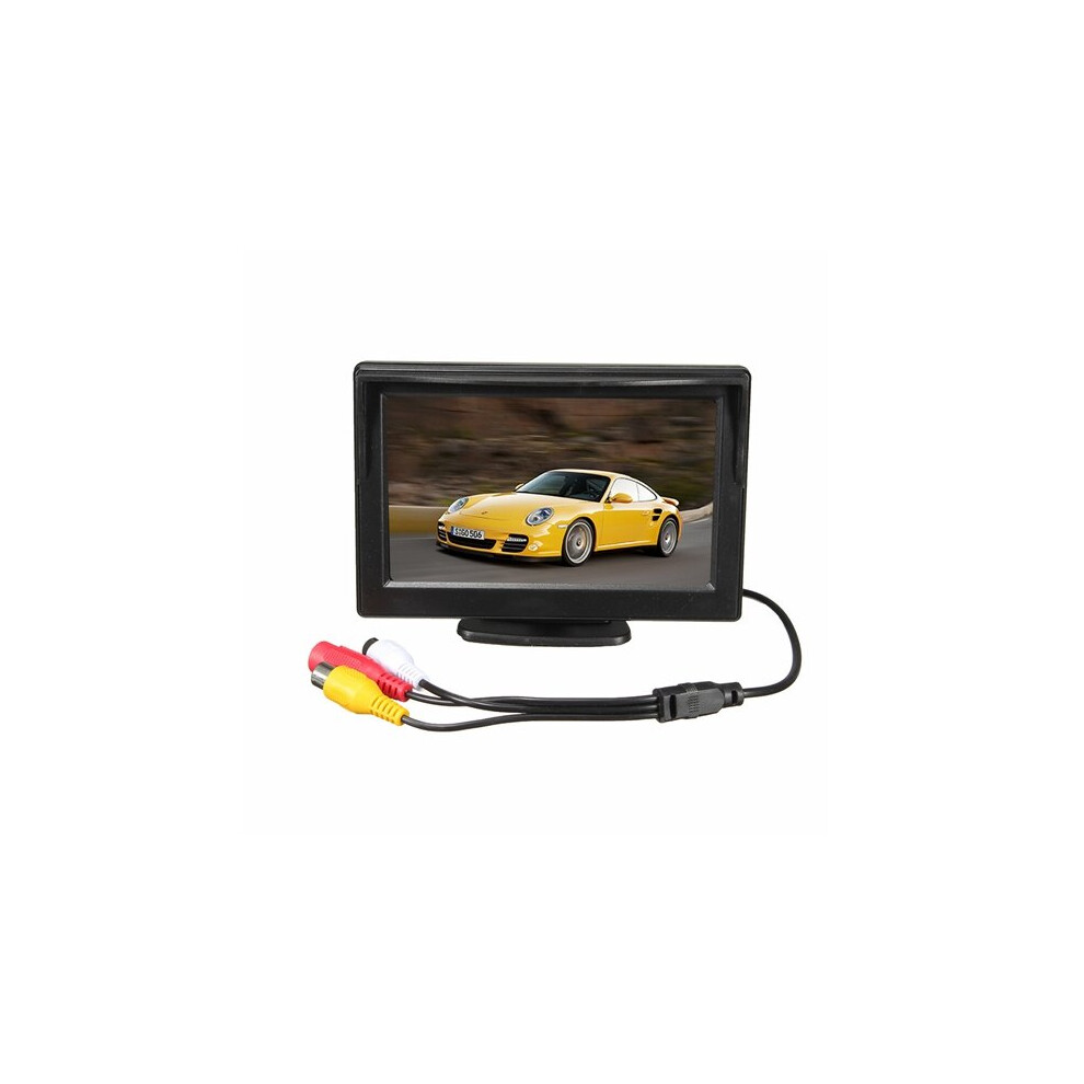 5Inch Lcd Screen Monitor And 170 Car Rear View Reverse Backup Camera Night Vision 163120834334
