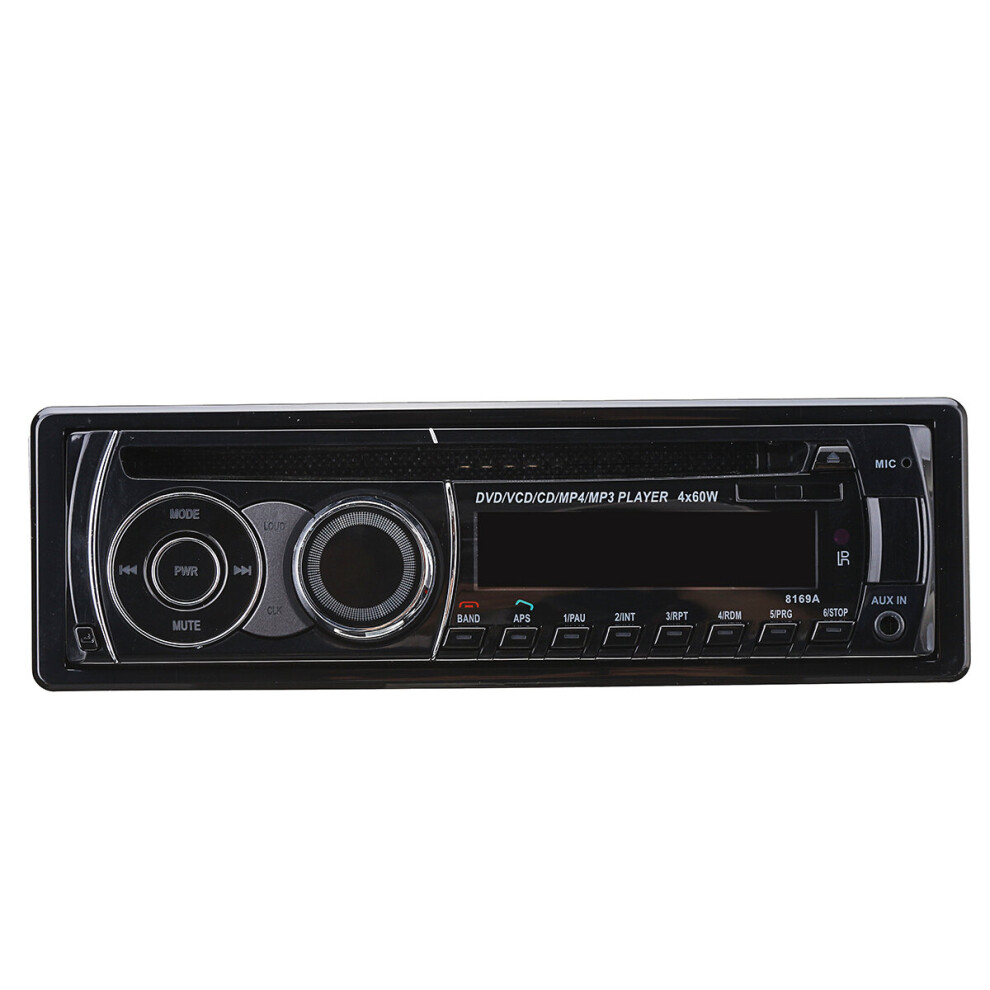 8169A Car Mp3 Player Audio Stereo Bluetooth Stereo Radio Fm Aux 632422787186