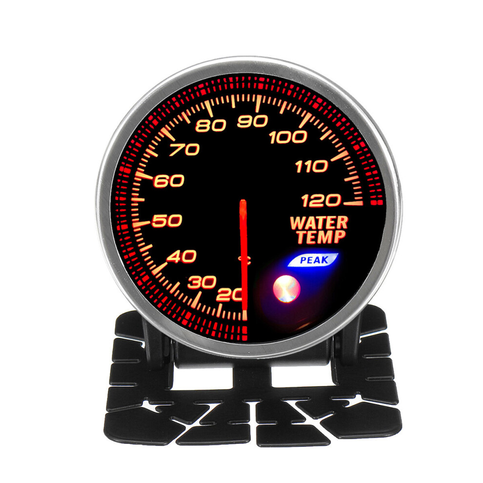 2'' 52Mm 20-120C Water Temp Temperature Gauge Meter Led Diaplay Black 190268201377
