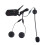 EJEAS E6 Plus 1200m Motorcycle Helmet Intercom Stereo Headset Interphone With bluetooth FM MP3 Function 2