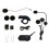 EJEAS E6 Plus 1200m Motorcycle Helmet Intercom Stereo Headset Interphone With bluetooth FM MP3 Function 7
