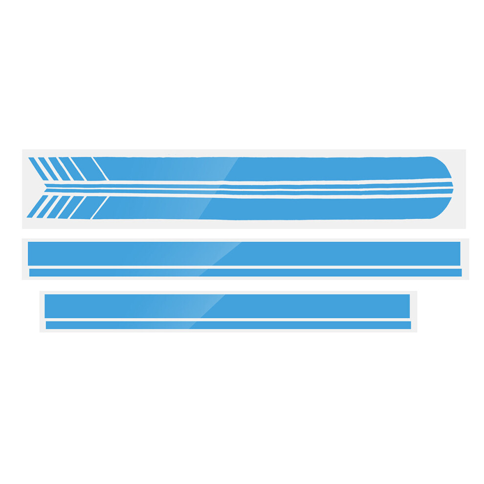 Universal Car Racing Body Side Stripe Skirt Roof Hood Decal Sticker For All Cars 791757558486