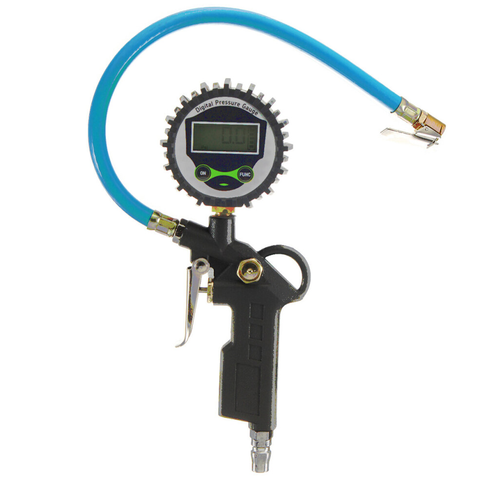 Car Vehicle Digital Air Tire Pressure Monitor Truck Lcd Inflator Gauge Dial Meter Tester 6949426703222