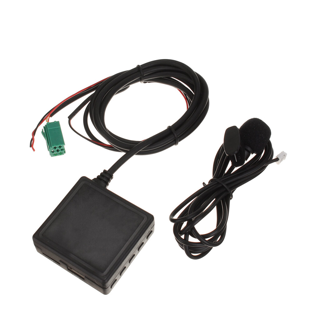 3.5Mm Aux Tf Usb Cd Audio Cable Adapter 6Pin With Bluetooth Microphone For Renault 2005-2011 5905920800899