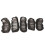 3D Motorcycle Scooter Seat Cover Net Breathable Protector Black 5