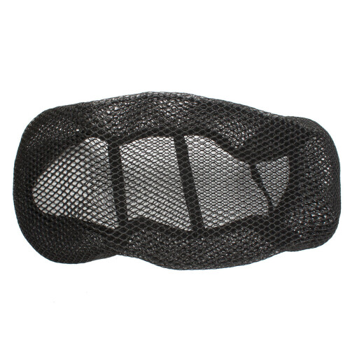 3D Motorcycle Scooter Seat Cover Net Breathable Protector Black